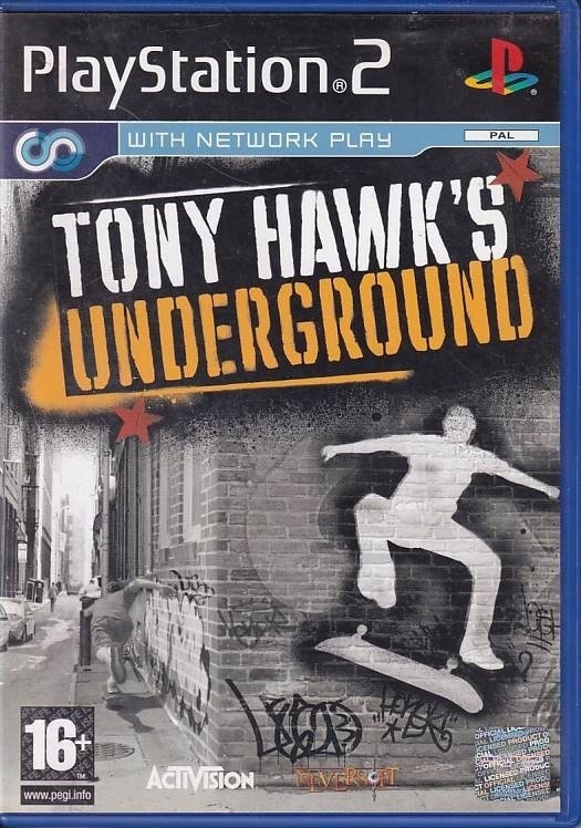 Tony Hawks Underground - PS2 (B Grade) (Used) (Eng)