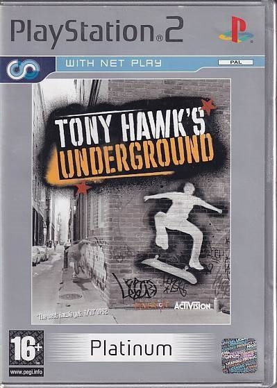 Tony Hawks Underground - PS2 - Platinum (B Grade) (Genbrug)