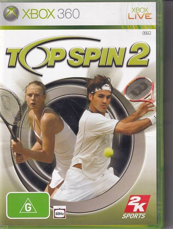 Topspin 2 - XBOX 360 (B Grade) (Used) (Eng)