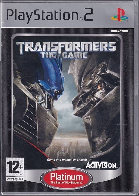 Transformers the Game - Platinum - PS2 (B Grade) (Used) (Eng)