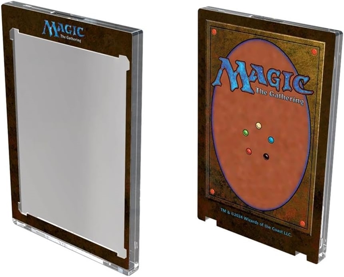 ONE-TOUCH printed magnetic storage and display for standard size Magic cards (2 ⅝ in. x 3 ¾ in.) - Ultra Pro