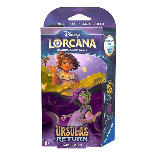 Ursula\'s Return - Starter Deck - Mirabel & Bruno (Amber/Amethyst) - Disney Lorcana