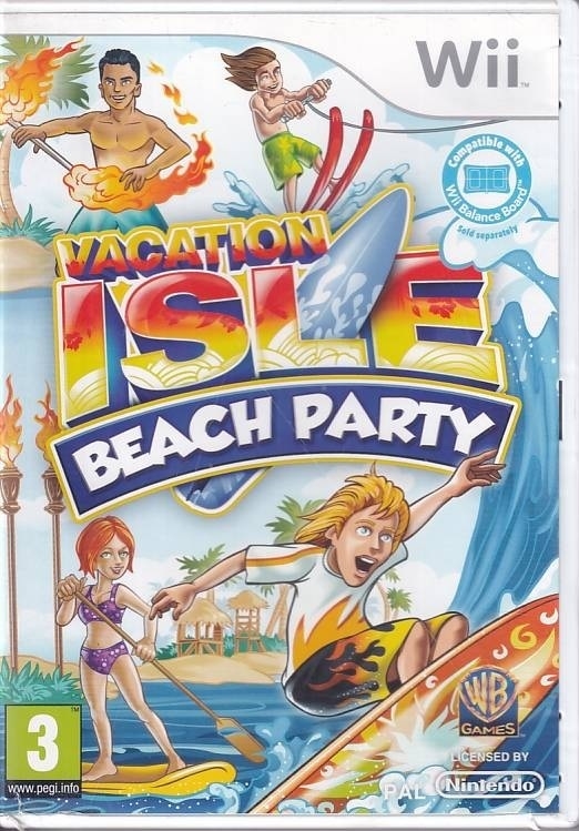 Vacation Isle Beach Party - Nintendo Wii (B Grade) (Used) (Eng)