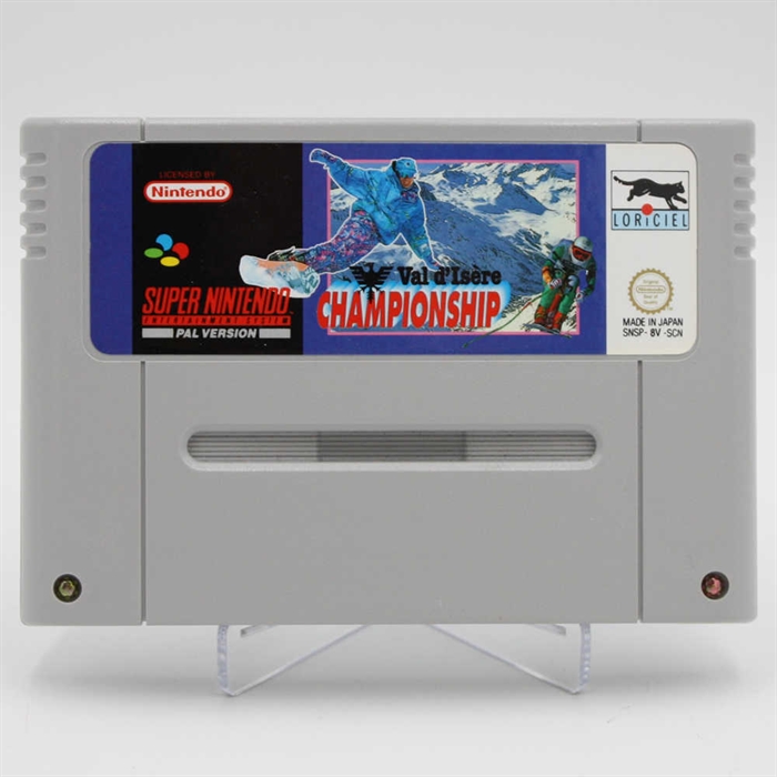 Val d\'Isere Championship - SNES - Cartridge - (SCN) (ENG) (A Grade) (Used)