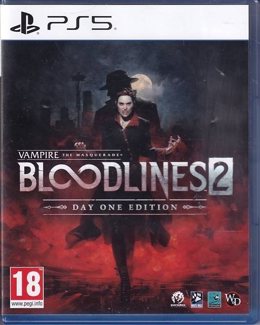 Vampire the Masquerade Bloodlines 2 - Day One Edition - PS5 (A Grade) (Used) (Eng)