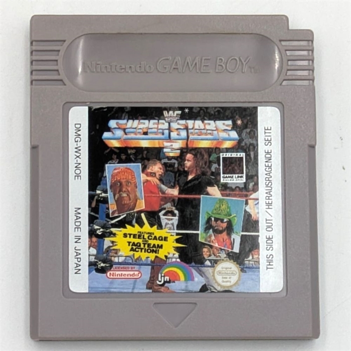 WWF Superstars 2 - Cartridge - (NOE) - Gameboy Original (B Grade) (Used)