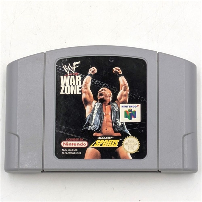 WWF War Zone - Cartridge - Nintendo 64 Game - (EUR) (B Grade) (Used)