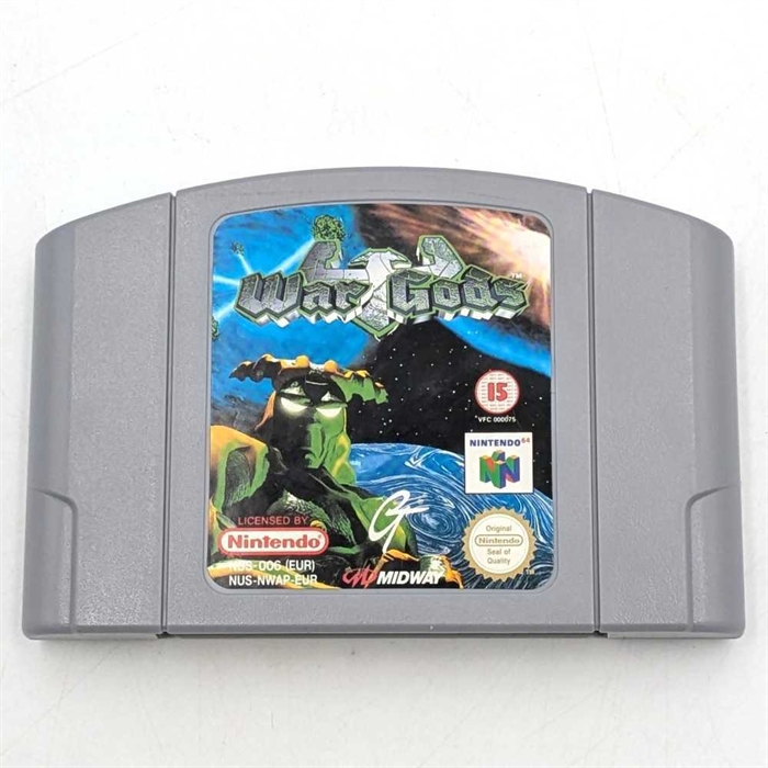 War Gods - Cartridge - Nintendo 64 (EUR) (A Grade) (Used)