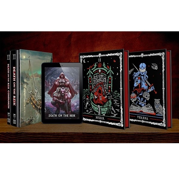 Warhammer Fantasy Roleplay 4th Edition - Death on the Reik collector\'s edition - Part 2 of the enemy within campaign