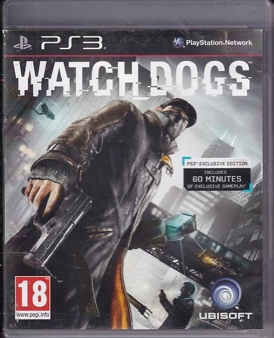 Watch Dogs - PS3 (B Grade) (Used) (eng)