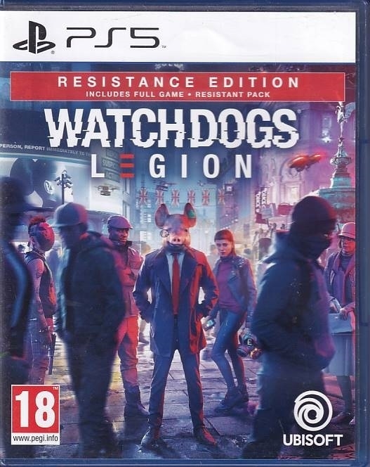 Watch Dogs Legion Resistance Edition - PS5 (A-Grade) (Used) (Eng)