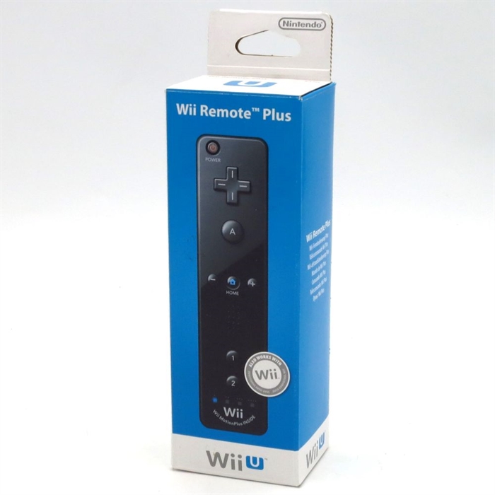 Wii Remote Plus Controller - Complete In Box - Nintendo Wii U (B Grade) (Genbrug)