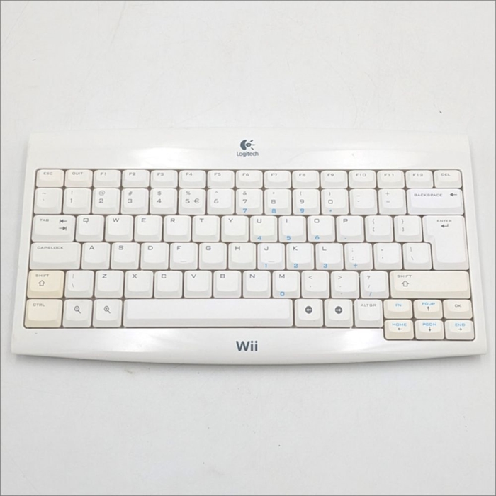 Wii Keyboard - English Layout - Nintendo Wii Accessories (B Grade) (Used)