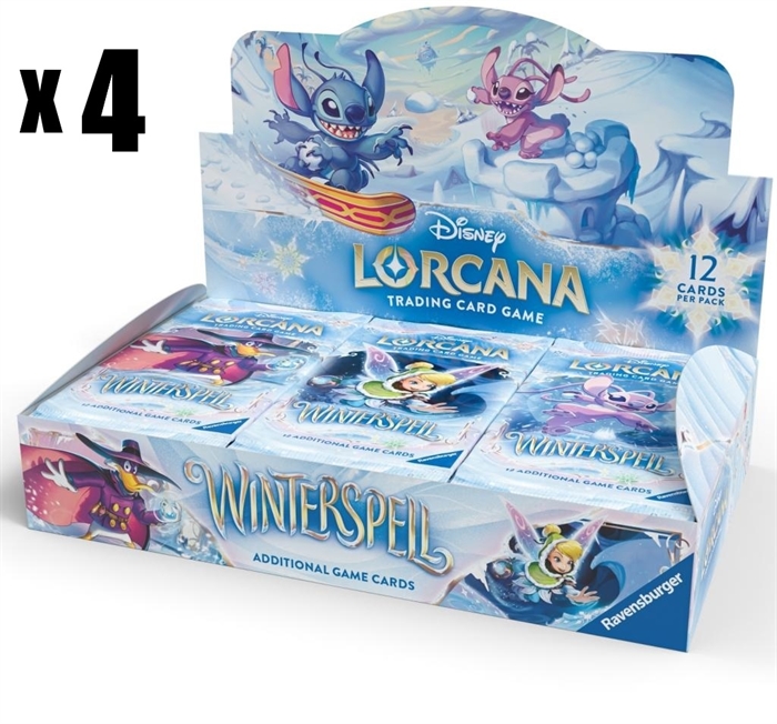 Winterspell - Booster Box Case (92 Booster Pack) - Disney Lorcana (ENG)