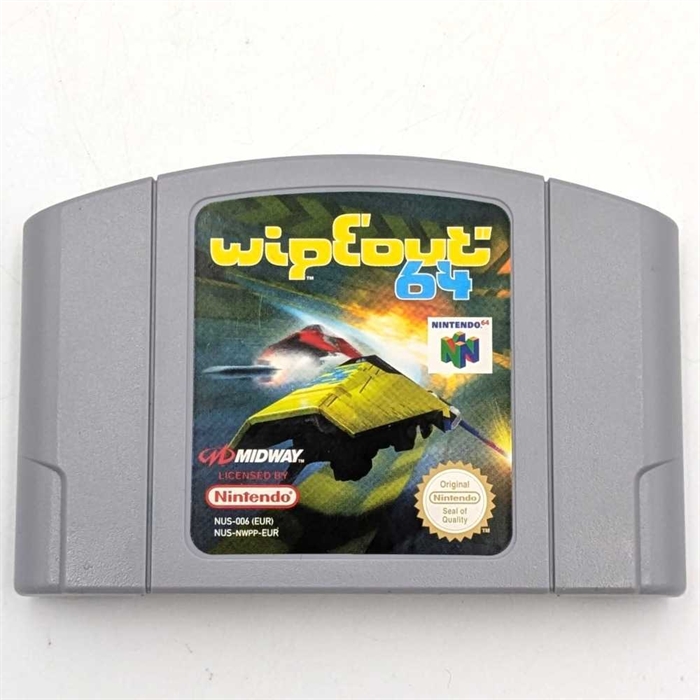 Wipeout 64 - Cartridge - Nintendo 64 (EUR) (A Grade) (Used)