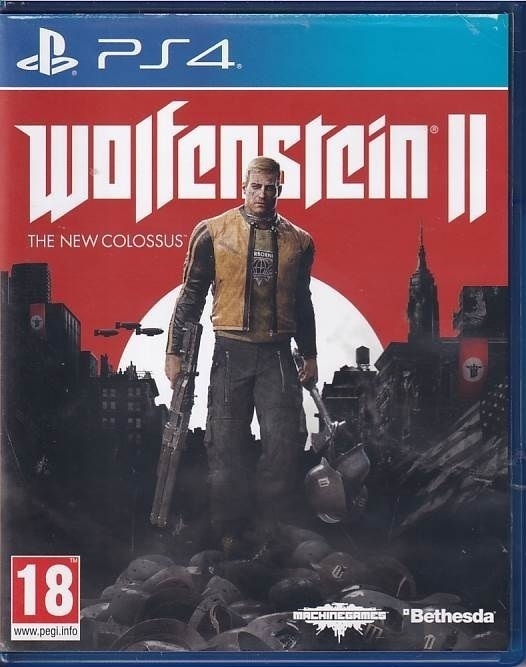 Wolfenstein II The New Colossus - PS4 (A Grade) (Used) (eng)