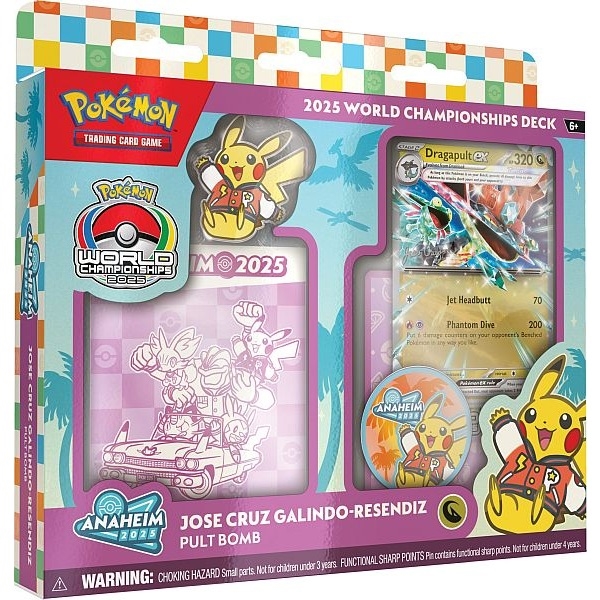 World Championship 2025 Deck - Jose Cruz Galindo-Resendiz - Pult Bomb - Pokemon TCG (ENG)
