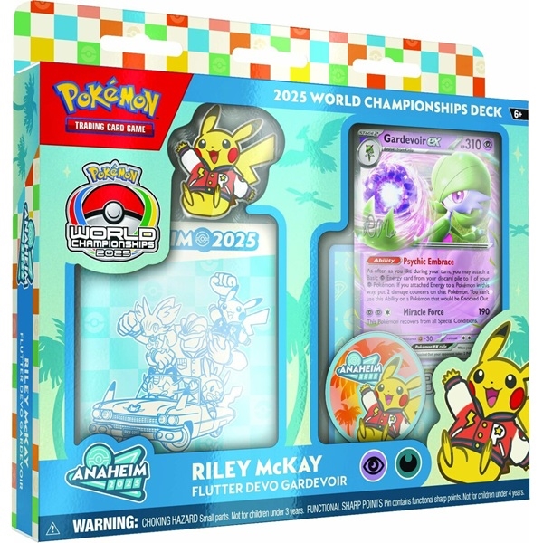 World Championship 2025 Deck - Riley McKay -  Flytter Devo Gardevoir - Pokemon TCG (ENG)
