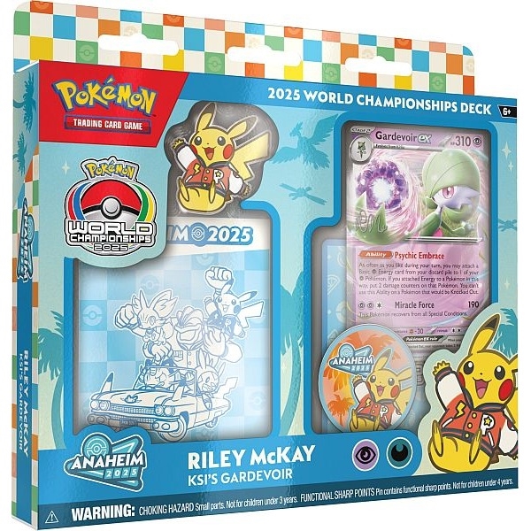 World Championship 2025 Deck - Riley McKay - KSI\'s Gardevoir - Pokemon TCG (ENG)