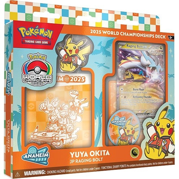 World Championship 2025 Deck - Yuya Okita - JP Raging Bolt - Pokemon TCG (ENG)