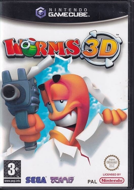 Worms 3D - GameCube (B Grade) (Used) (Eng)