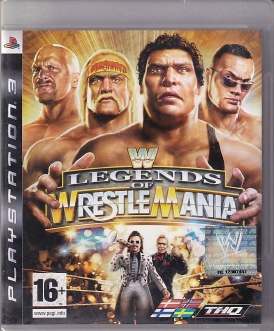 WWE legends Of WrestleMania - PS3 (B Grade) (Gebraucht) (Eng)