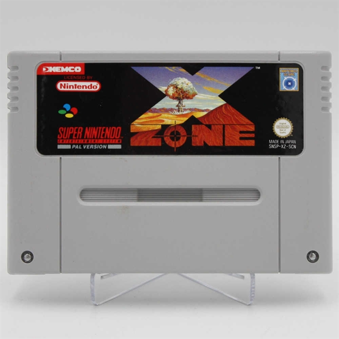 X Zone - SNES - Cartridge - (SCN) (B Grade) (Used)