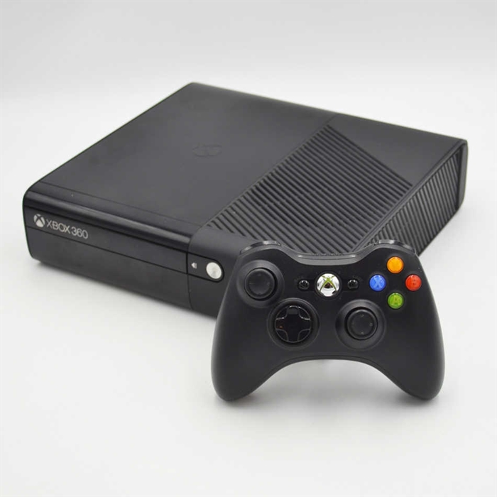 XBOX 360 E Console - Black 250GB - SNR 019378733143 (B Grade) (Used)