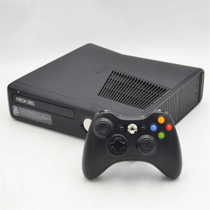 XBOX 360 S - Matte Black - 250GB - Console - SNR 058204214209 (B Grade) (Used)