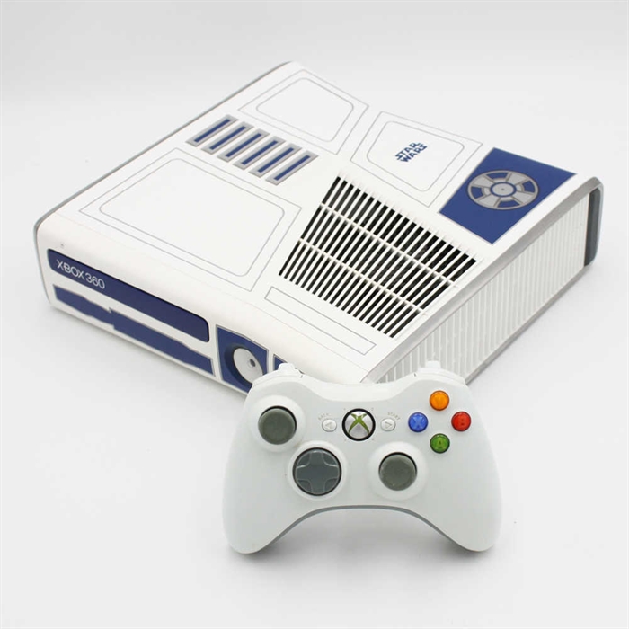 XBOX 360 Slim Star Wars Special Edition Konsol - White 320GB - SNR 637301114605 (B Grade) (Used)