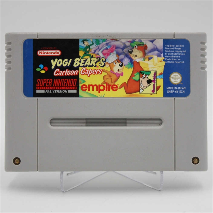 Yogi Bear\'s Cartoon Capers - SNES - Cartridge - (SCN) (C Grade) (Used)