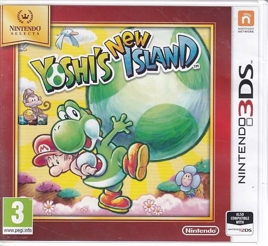 Yoshis New Island - Nintendo Selects - Nintendo 3DS game - (A Grade) (Used) (Eng)