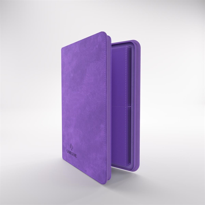 Gamegenic 8-Pocket Premium Zip-Album Portfolio - Purple