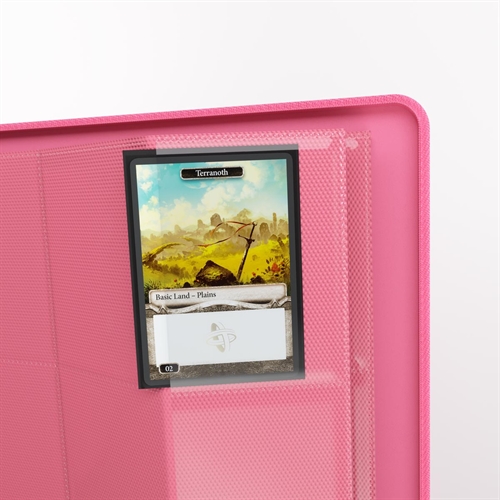 Gamegenic 8-Pocket Premium Zip-Album Portfolio - Pink