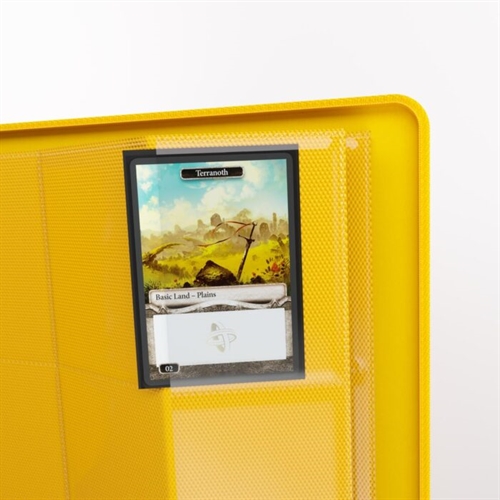 Gamegenic 8-Pocket Premium Zip-Album Portfolio - Yellow