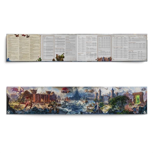 D&D 5E – World of Warcraft – Dungeon Masters screen (Eng)