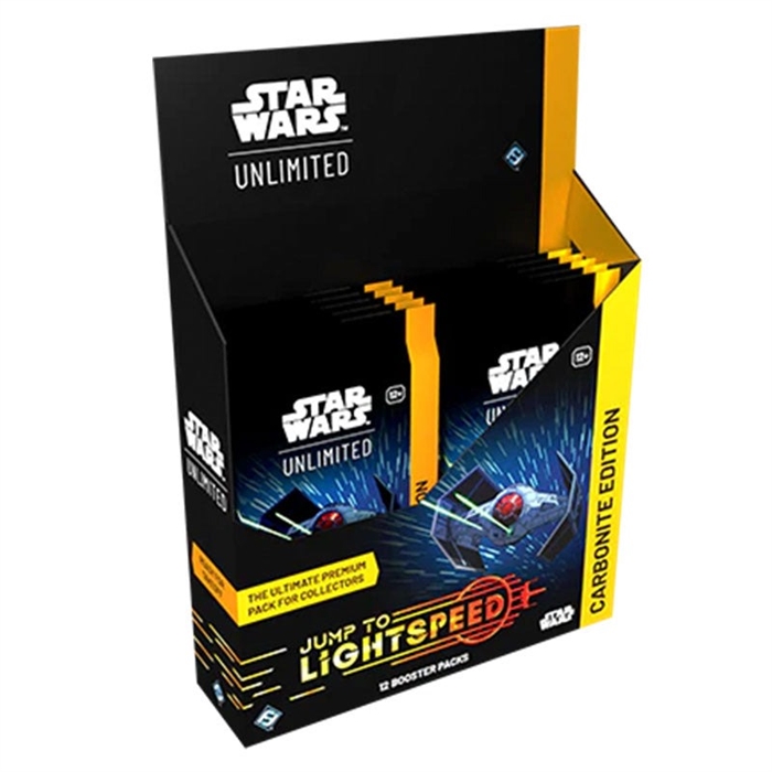 Jump to Lightspeed - Carbonite Booster Box Display (12 Booster Packs) - Star Wars unlimited (Eng)