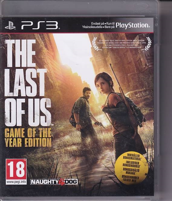The Last Of Us Game Of The Year Edition - PS3 (B Grade) (Used) (Eng)