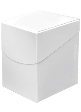 Ultra Pro - Eclipse Pro 100+ White - Deck Box