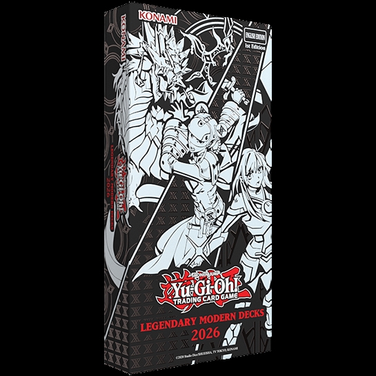 Legendary Modern Decks 2026 - 3 x Structure Deck - Yu-Gi-Oh cards (Eng)